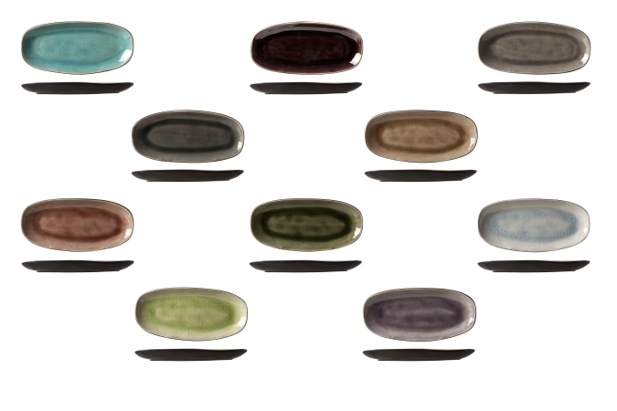 10er Set Streetfood Festival Teller, assort