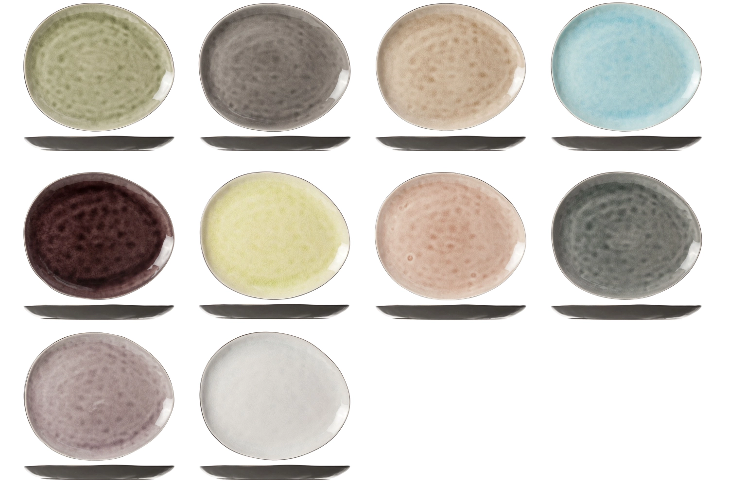 10er Set Streetfood Festival Teller, assortiert