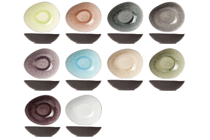 10er Set Streetfood Festival Teller, assortiert