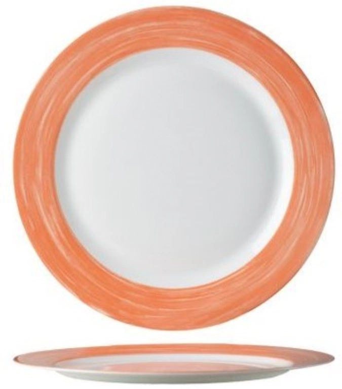 Brush Speiseteller orange, D 25.4cm