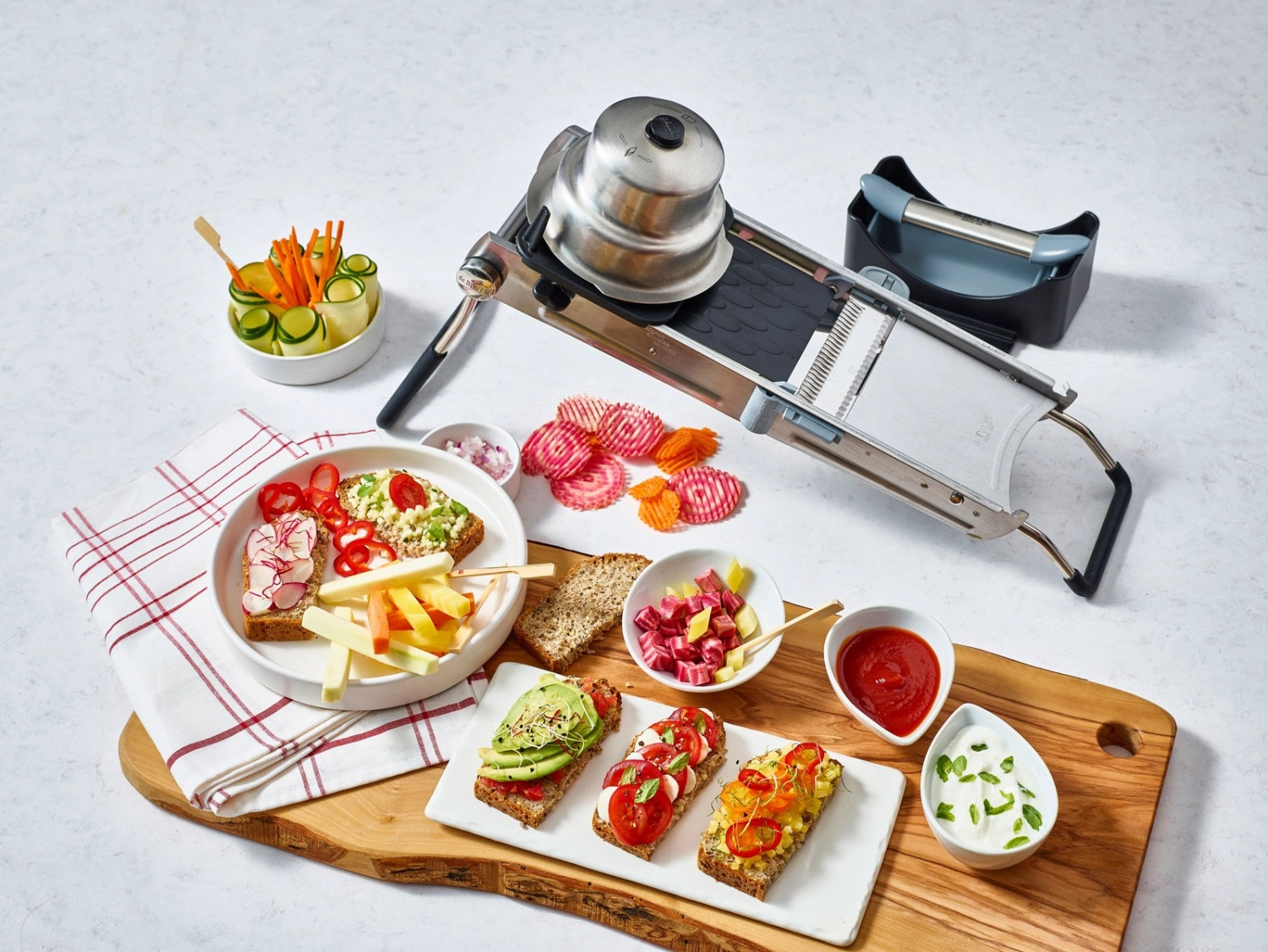 Ultra REVOLUTION Schutzschieber lang zu Mandoline