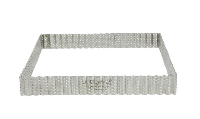 Quadratischer Tortenring perforiert