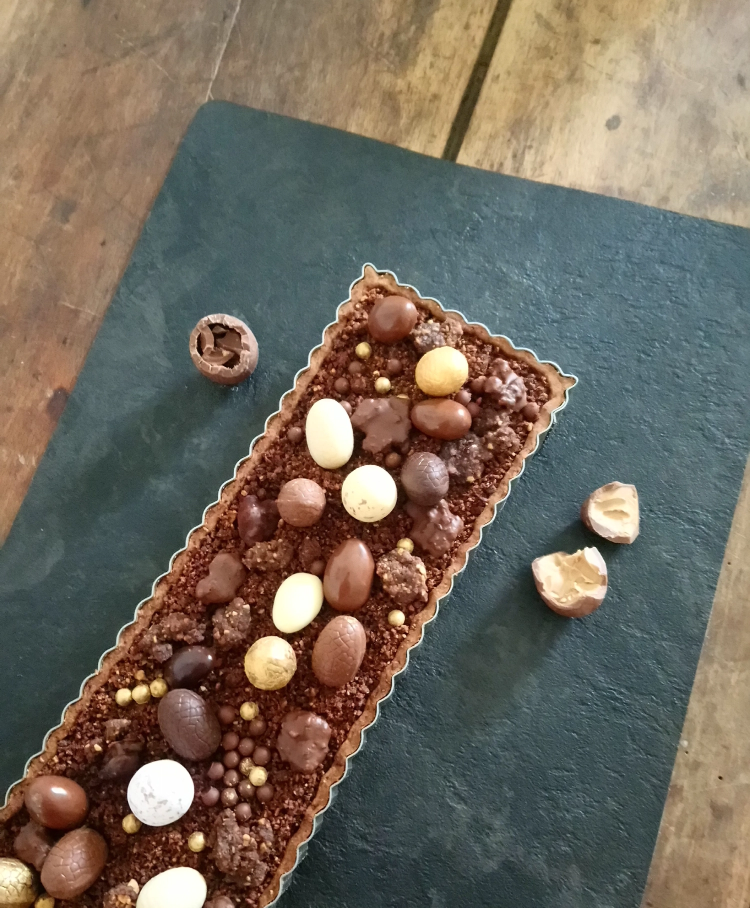 Rechteckiger Tortenring perforiert