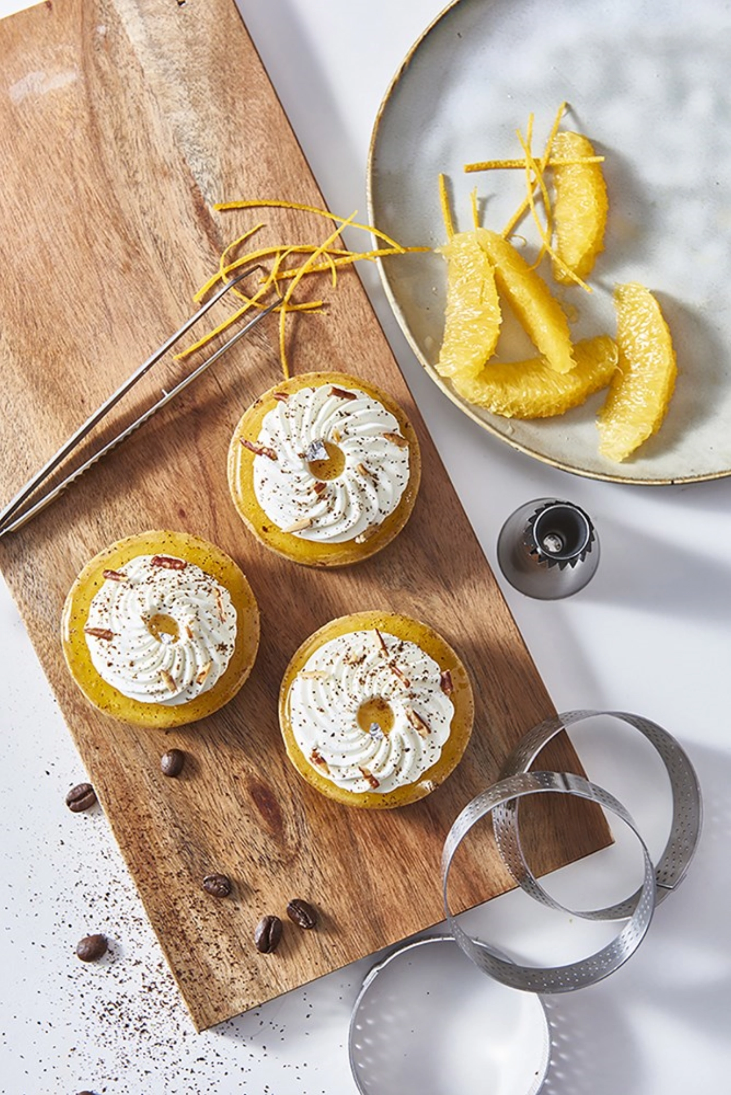 Cercle à tarte rond perforé