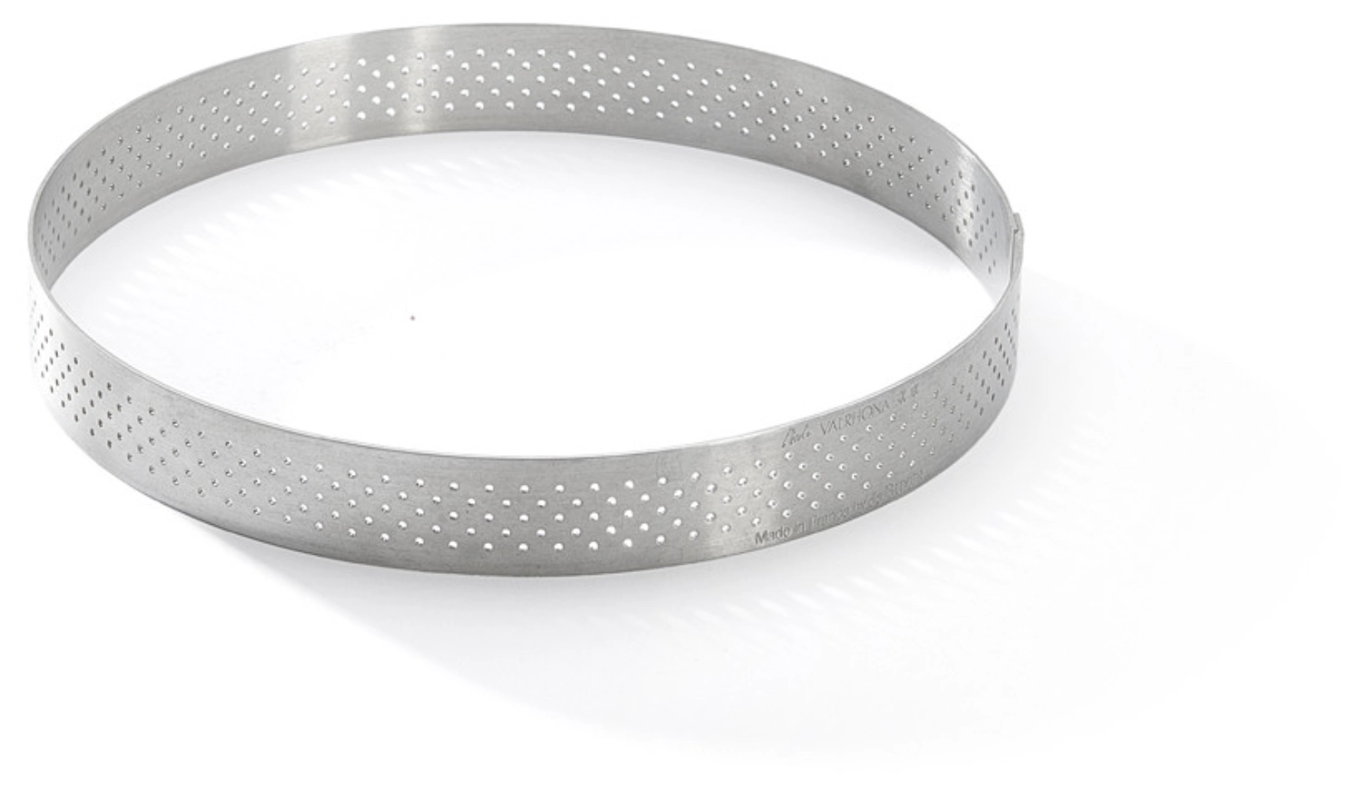 Cercle à tarte rond perforé