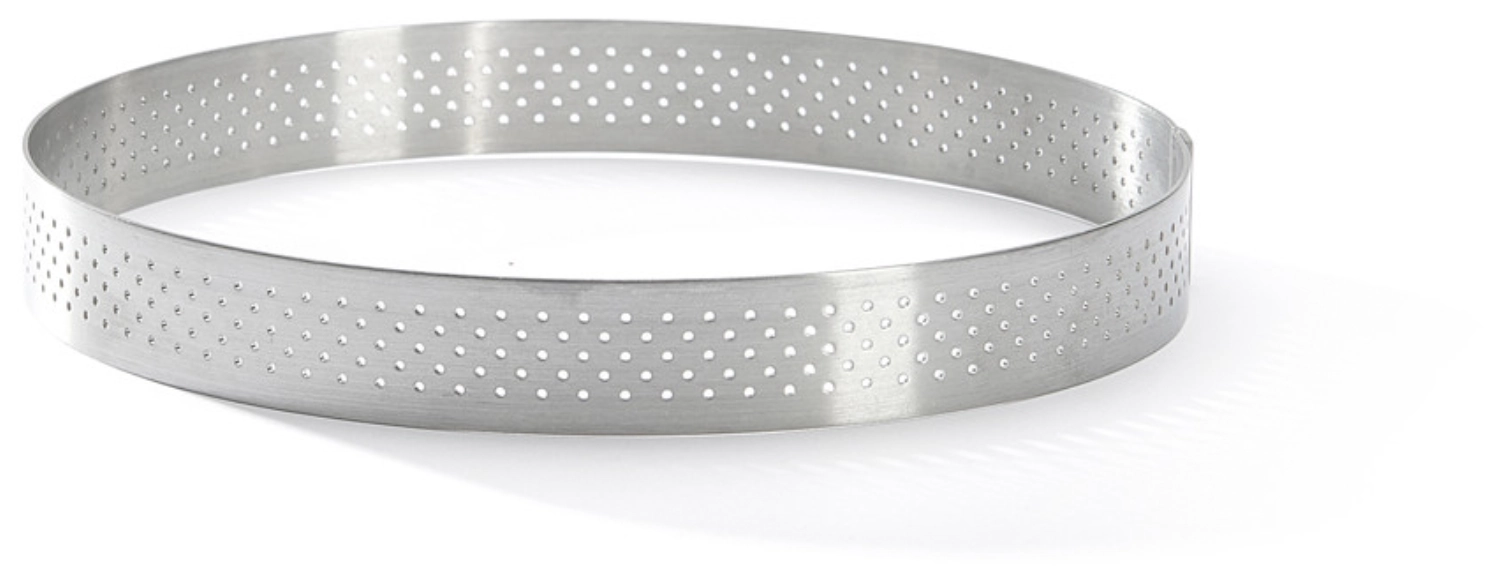 Cercle à tarte rond perforé