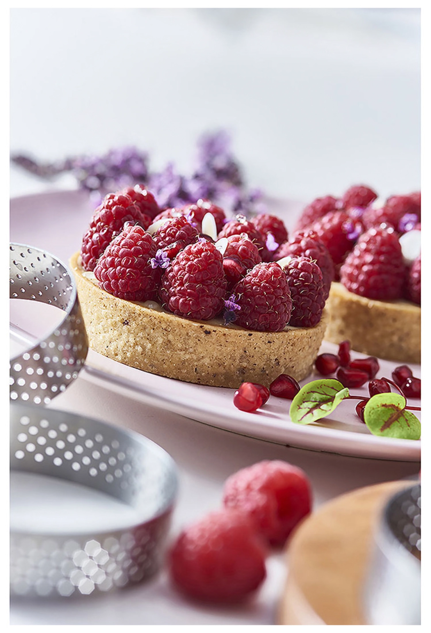 Tortenring rund perforiert