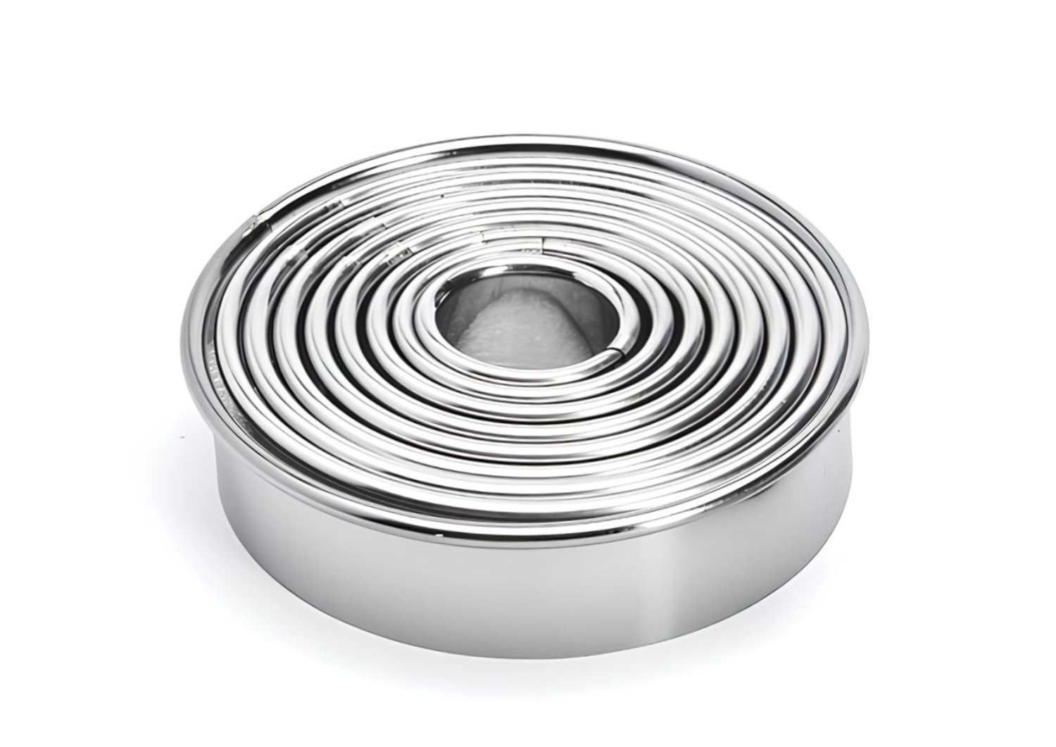 Ausstechersatz rund glatt 9tlg.