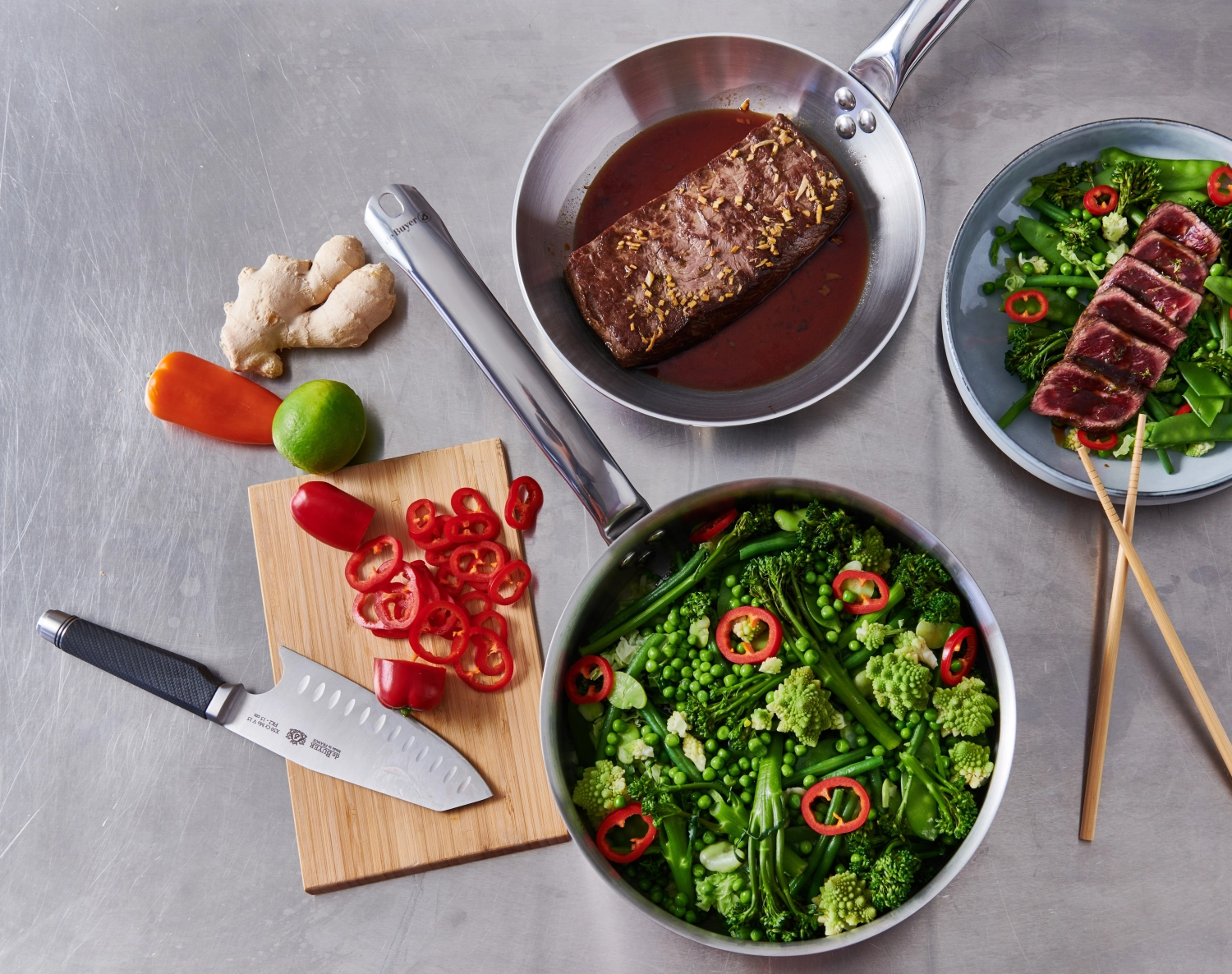 Sauteuse droite alchimy 28 cm