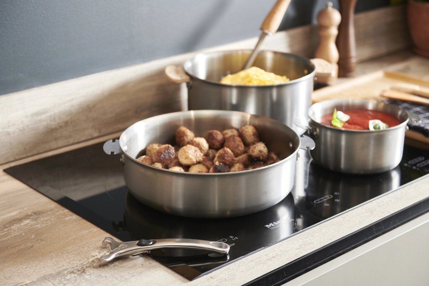 Alchimy loqy poignée amovible en acier inoxydable