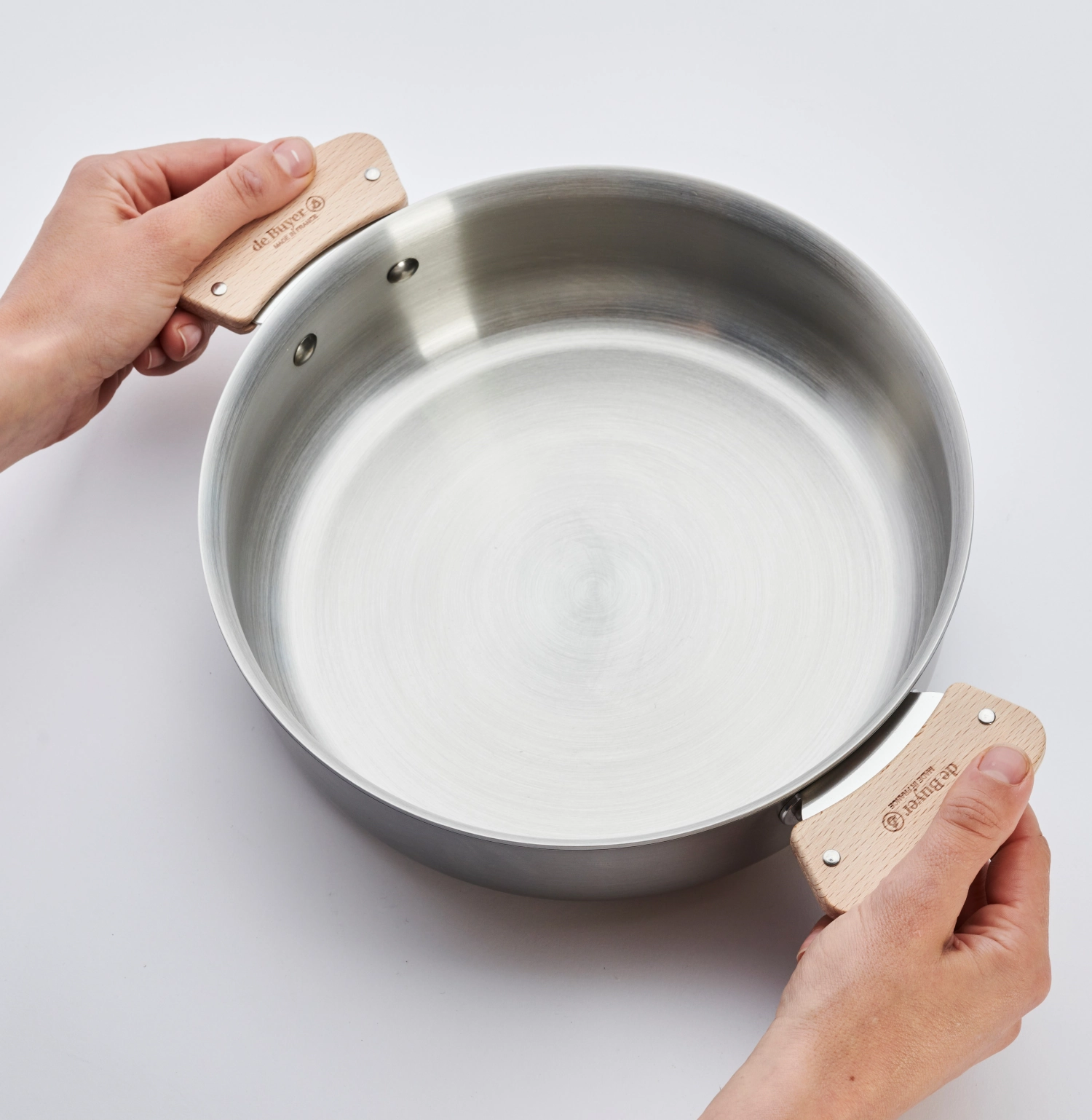 2 set alchimy loqy poignée amovible en bois