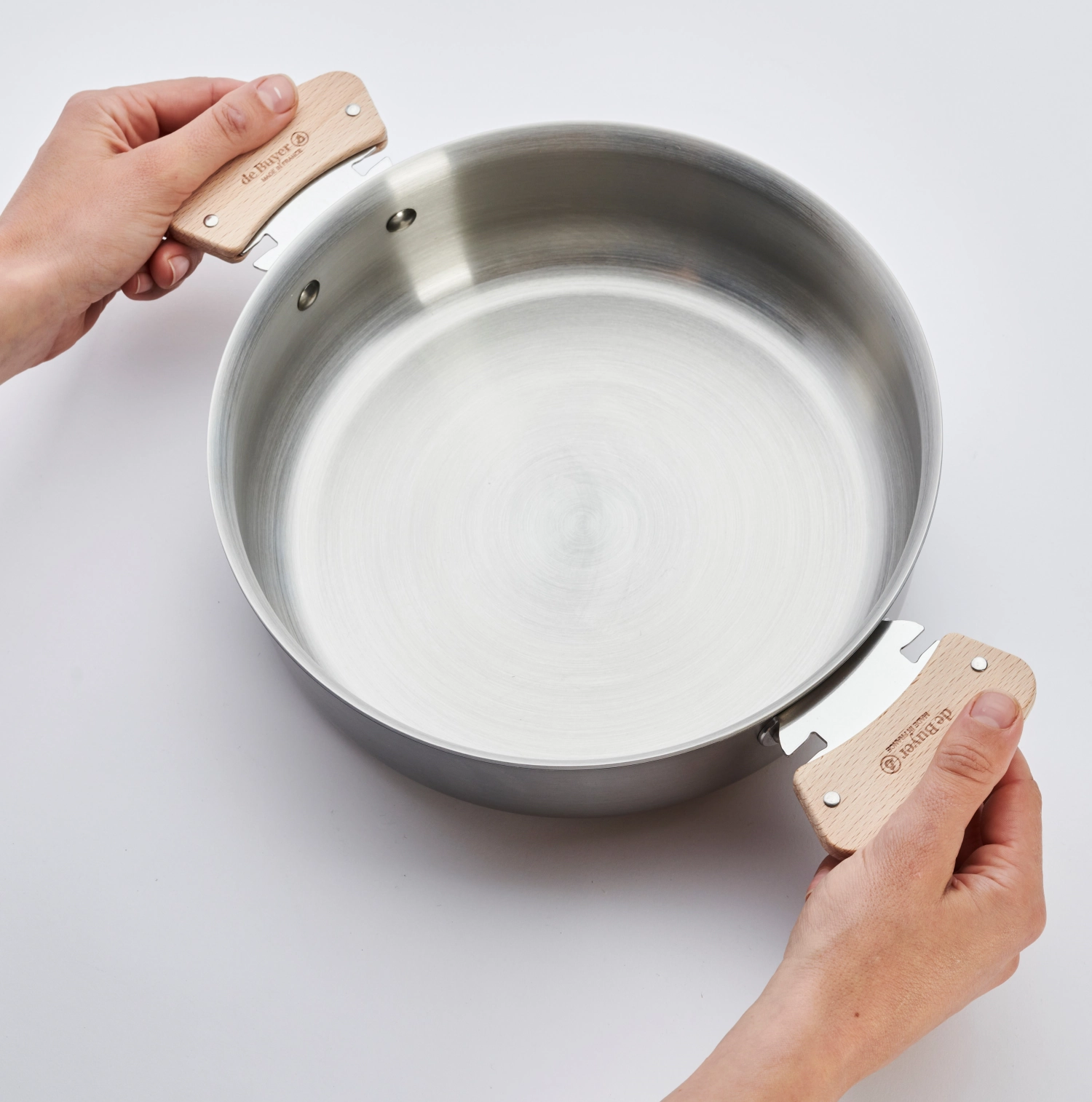 2 set alchimy loqy poignée amovible en bois