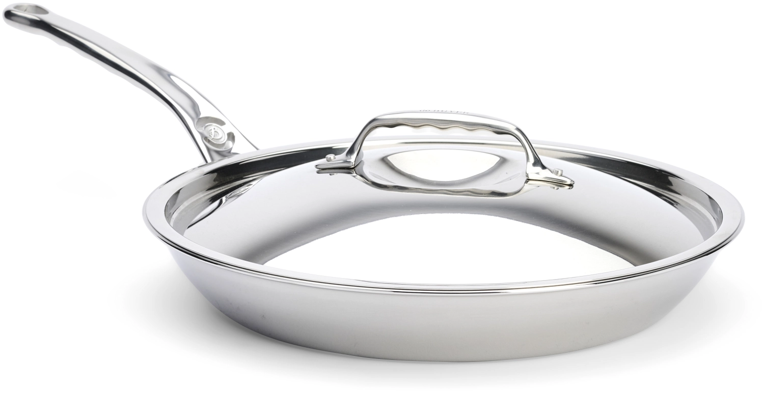 Poele ronde affinity tout inox ø 28cm -new