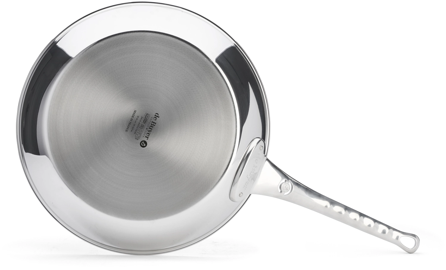 Poele ronde affinity tout inox ø 32cm -new