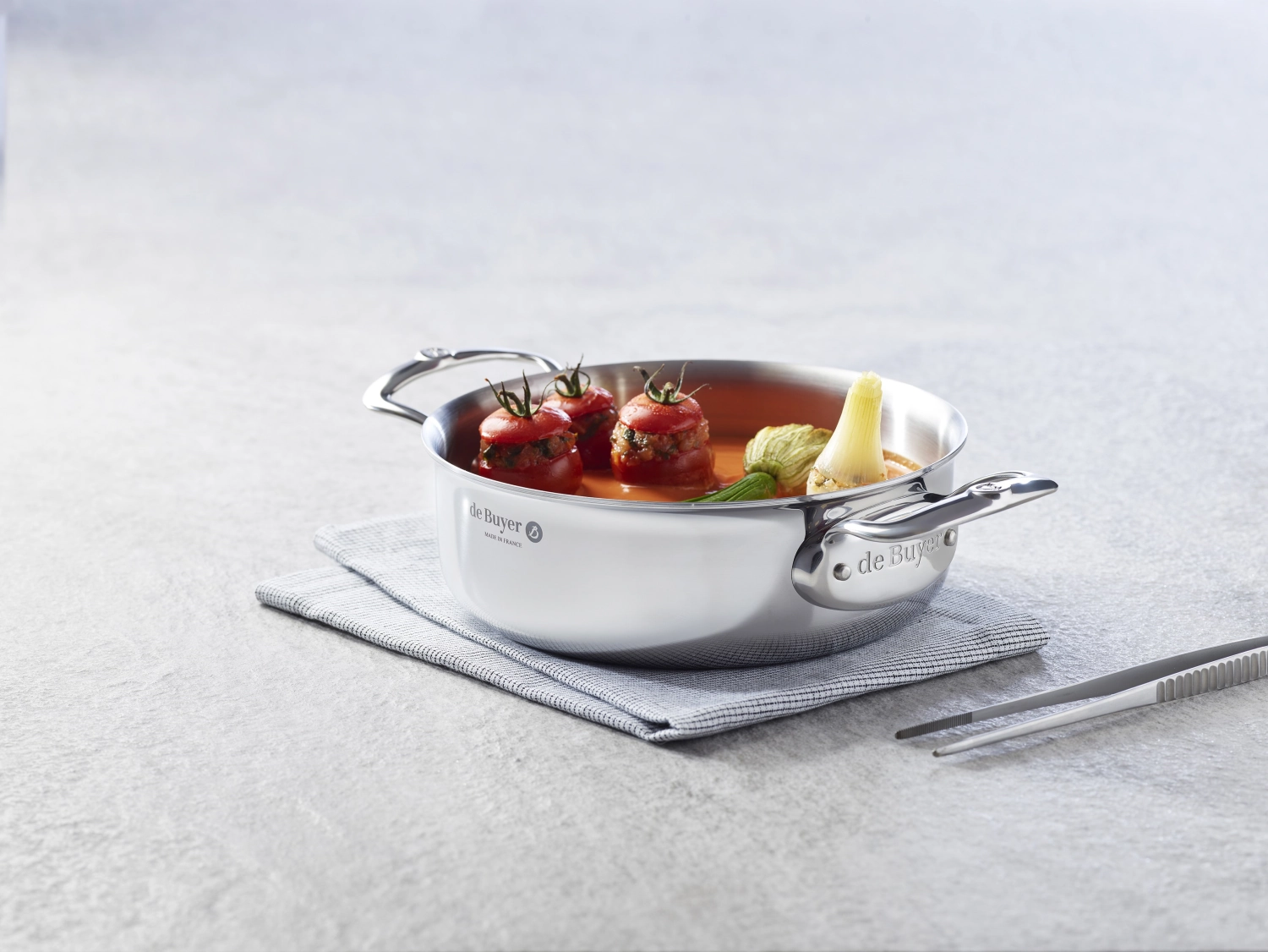 Affinity casserole ø 28cm avec couvercle, induction