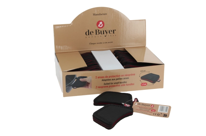 Display 10 x 2er Set Wärmeschutz klein 7cm für Pfannengriff
