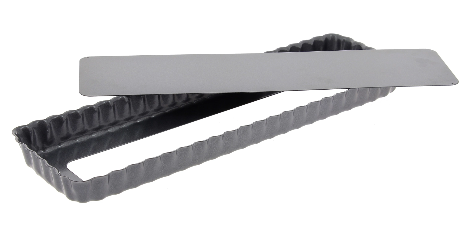 Moule à gâteau 20x8cm h : 2.7cm, cannelé, fond amovible