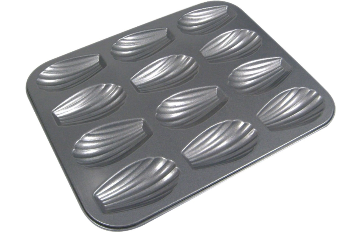 Plaque de cuisson pour 12 madeleines 26x20cm