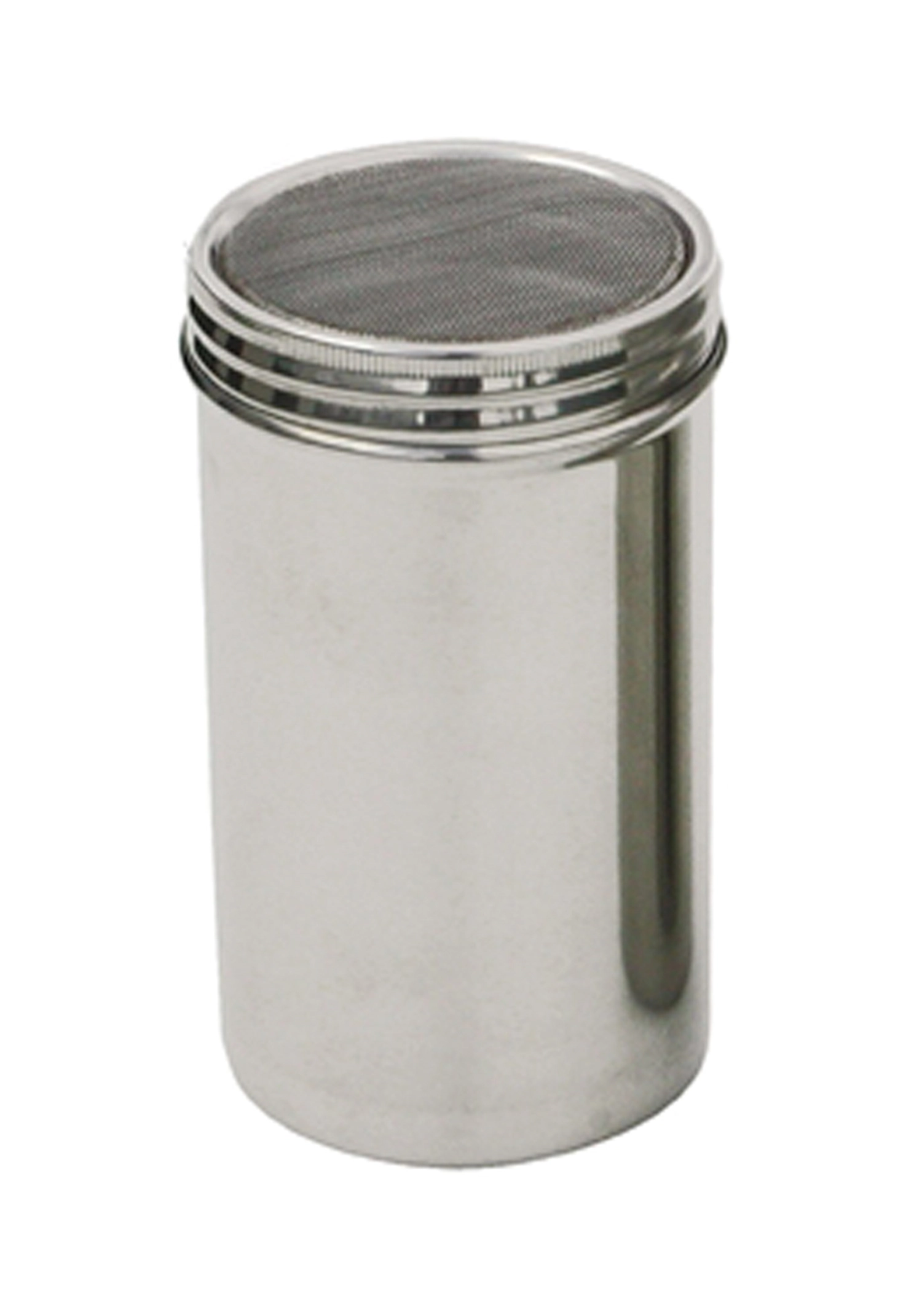 Saupoudreuse inoxtoile metal. ht 13cm