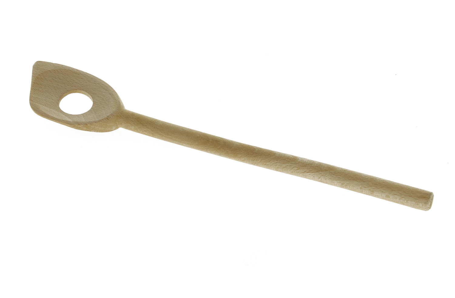 Cuillere pointue perforee pour risotto-b bois