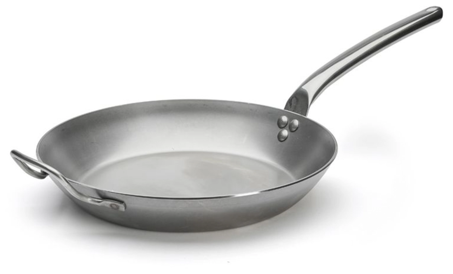 Carbone plus poêle à frire, poignée en acier inoxydable