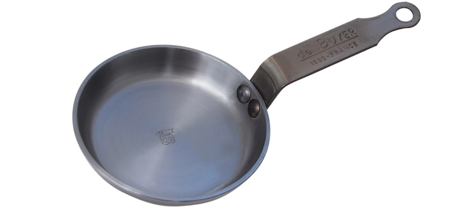 Mineral B Element Blinis-Eisenpfännchen