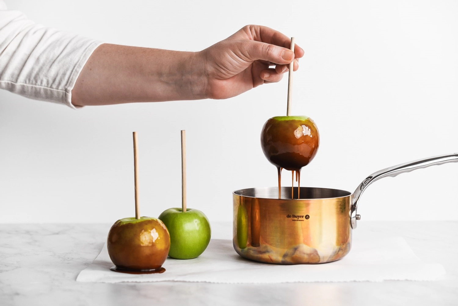 Prima matera casserole à manche cuivreinox ø14cm, induct.