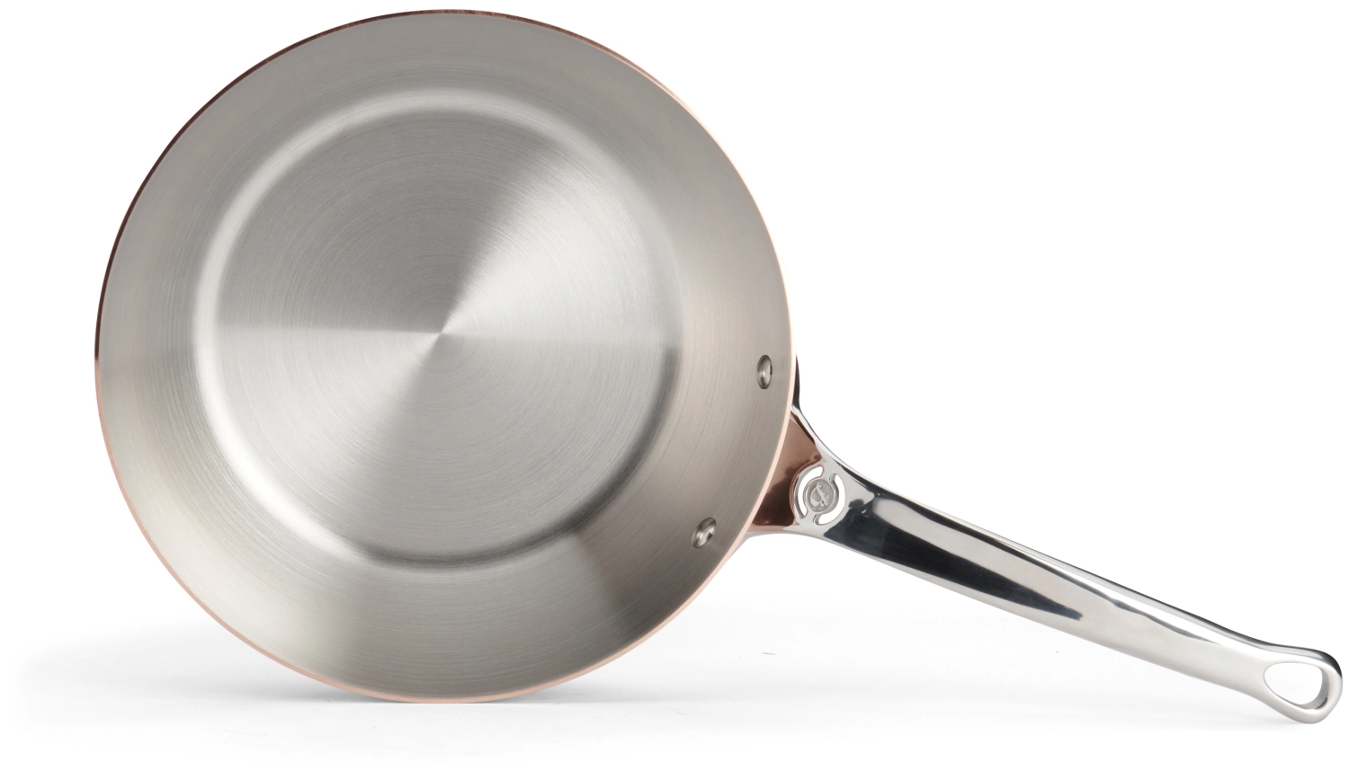 Prima matera sauteuse conique cuivreinox. ø24cm,induct.