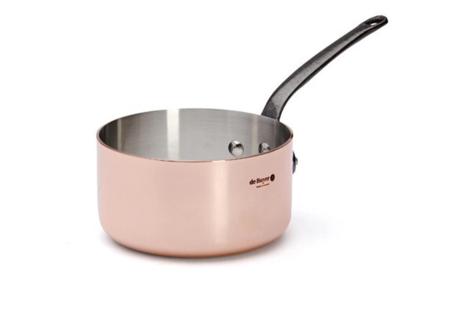 Casserole a. poignée en fonte