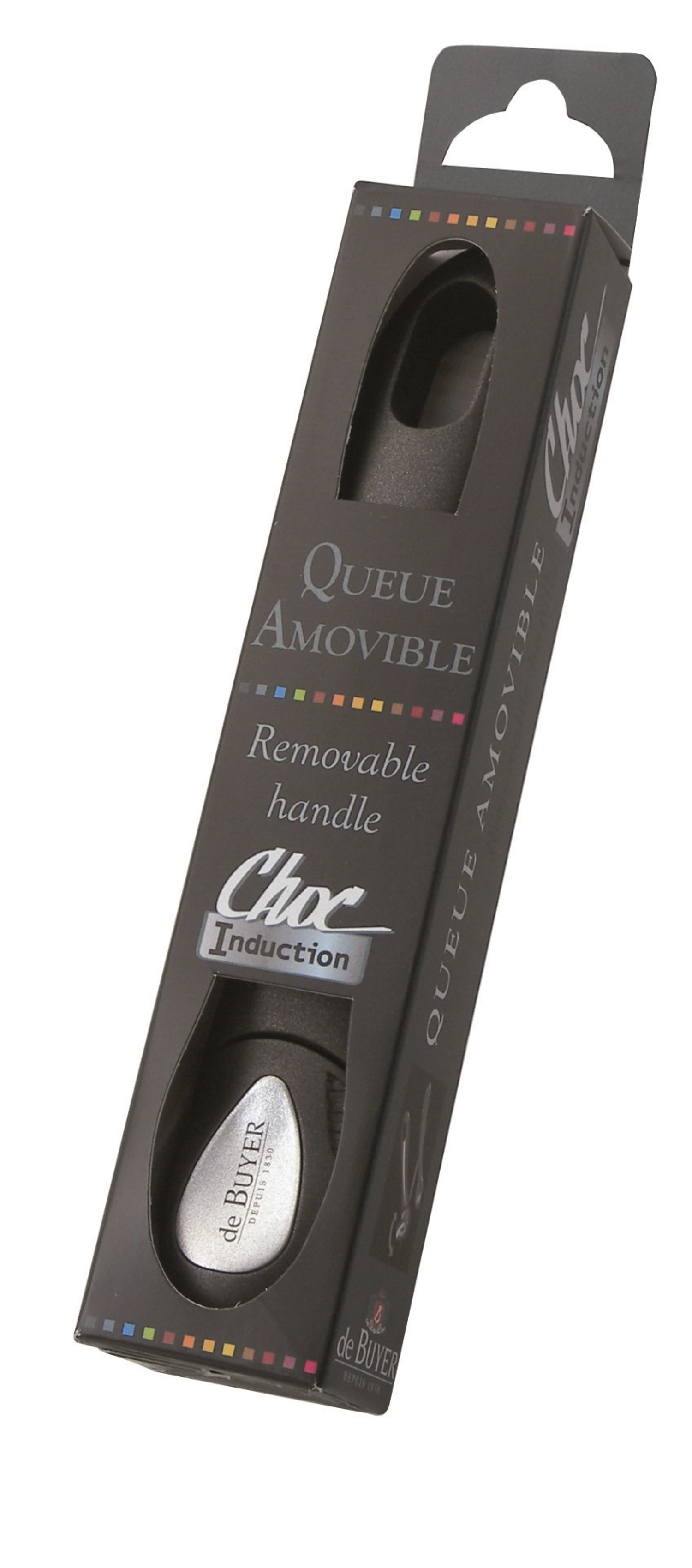 Queue amovible noire