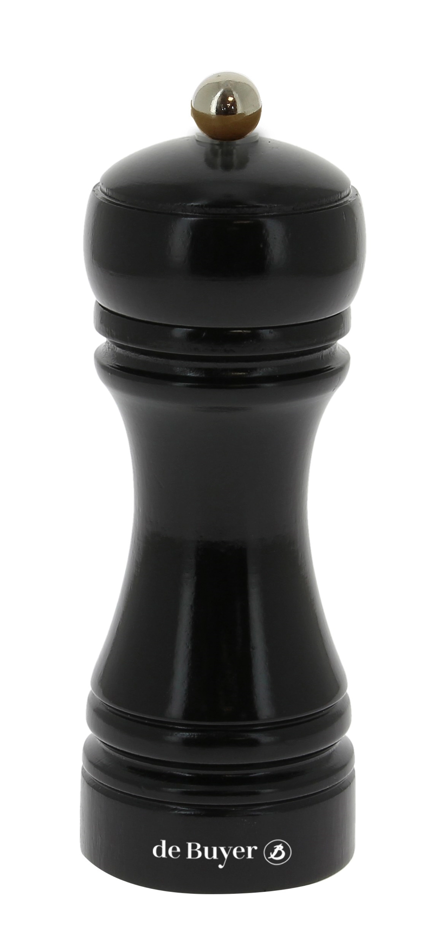 Moulin ceramique java noir brillant14cm