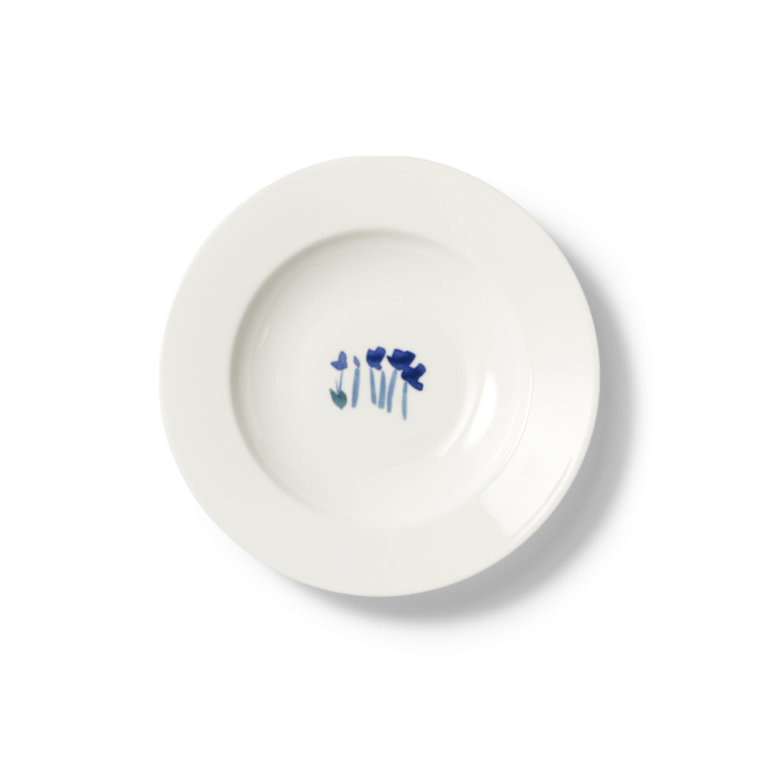 Impression Assiette creuse 23 cm bleu