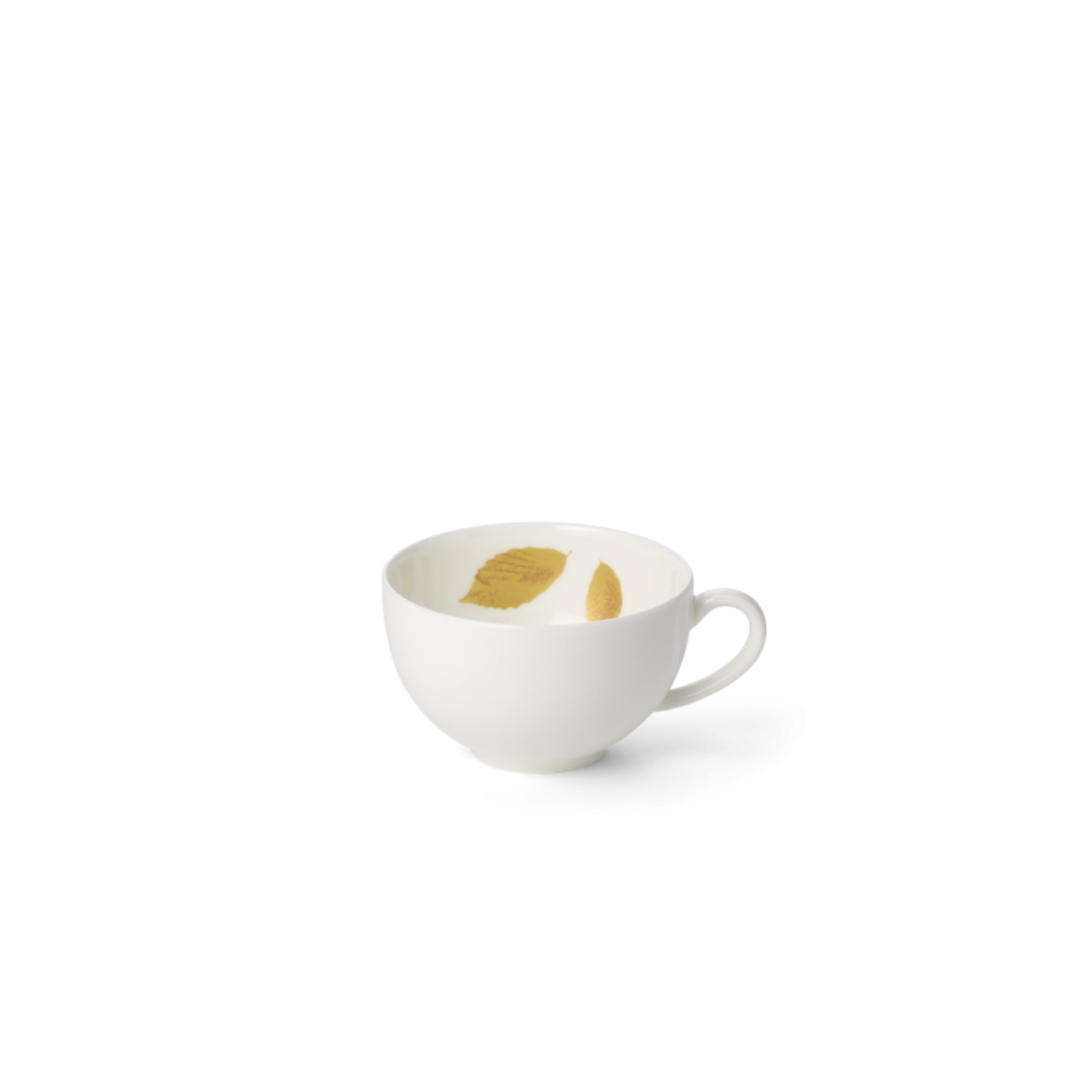 Gold Leaf Espresso Obertasse rund