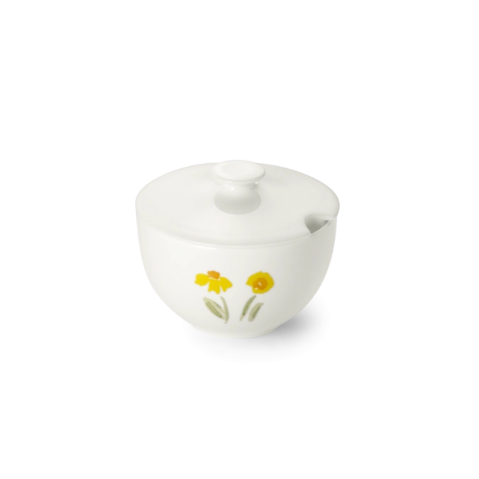 Impression Zuckerdose rund