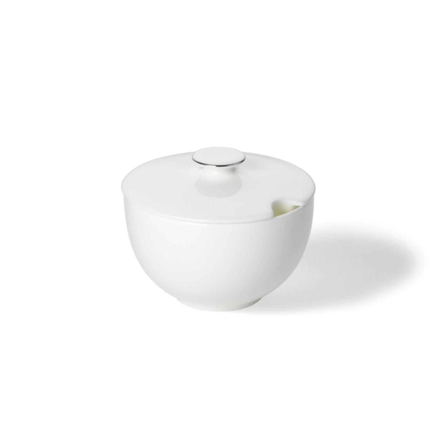 Platin Line Zuckerdose rund