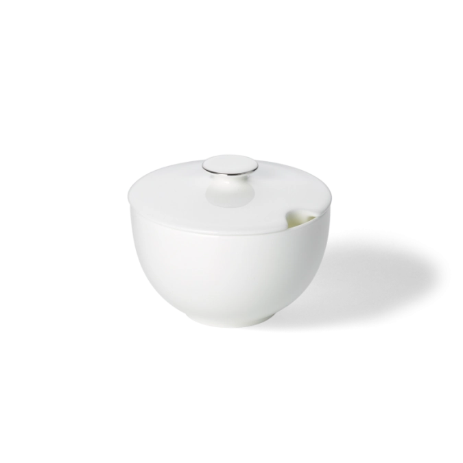 Platin Line Zuckerdose rund