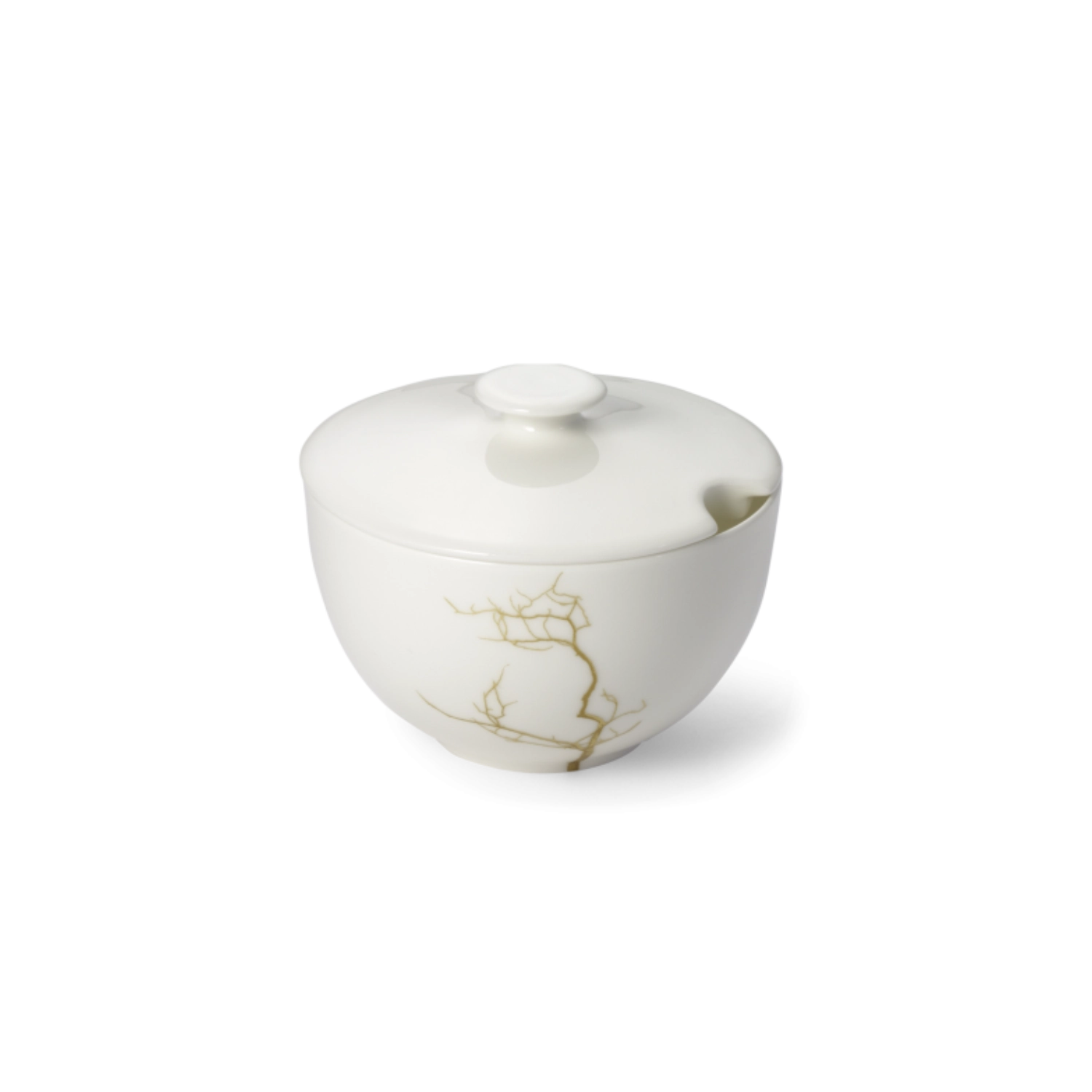 Golden Forest Zuckerdose rund