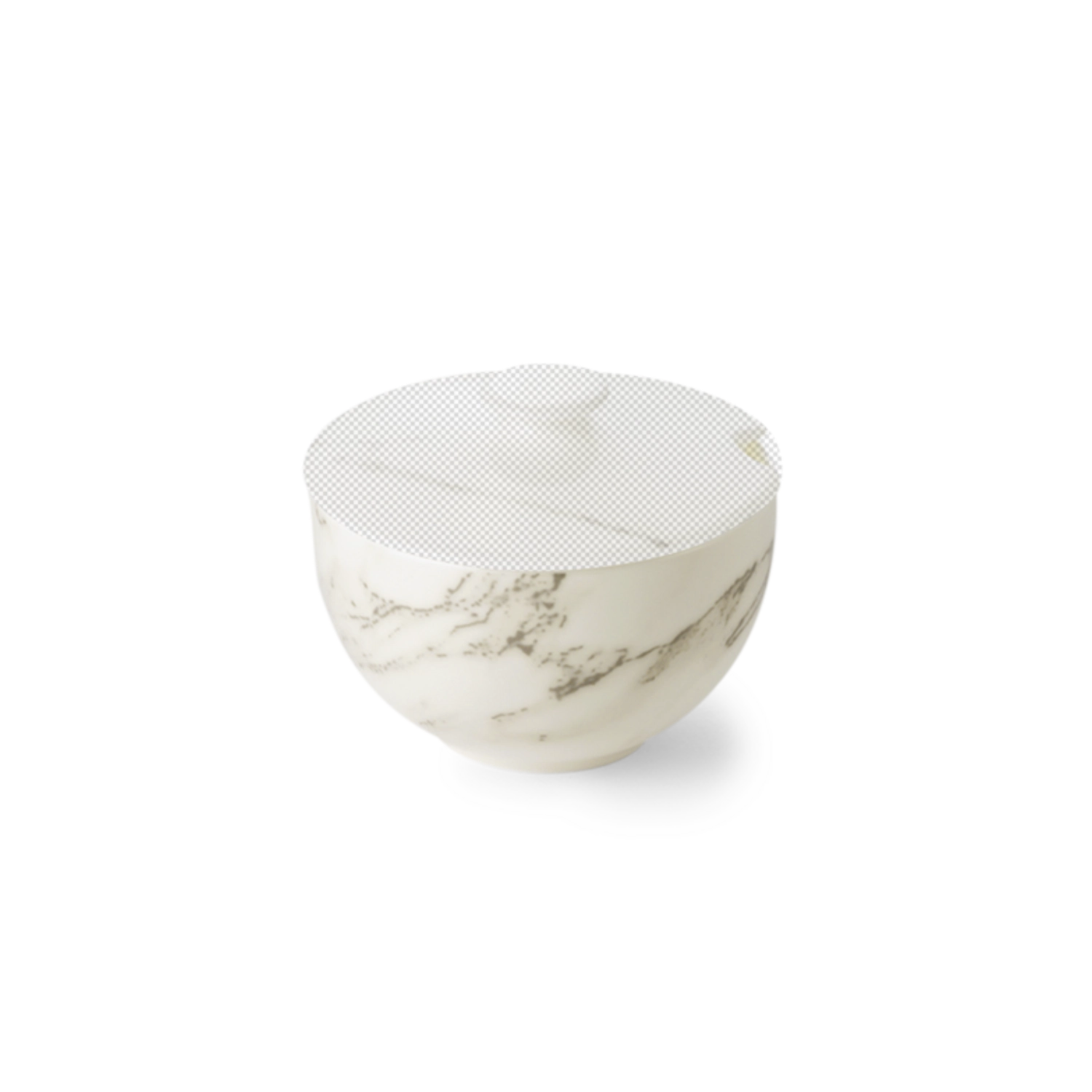 Carrara Base du sucrier rond