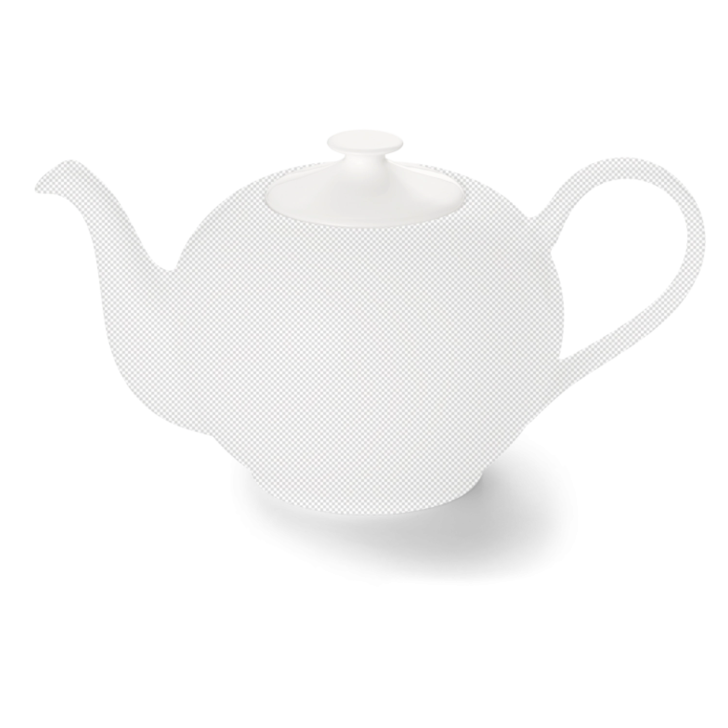 Classic couvercle théière 1,30 l blanc