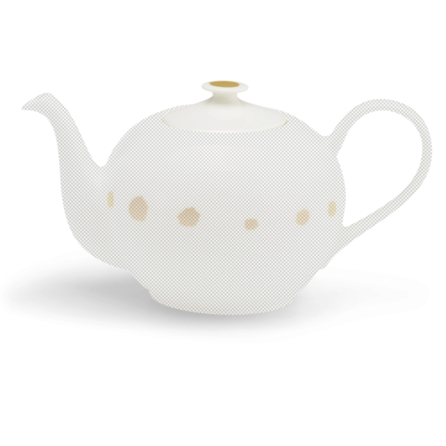 Golden Pearls couvercle théière 1,30 l