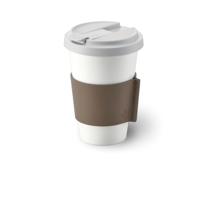 Cylindrique conique Tasse conique fbc coffee to go taupe