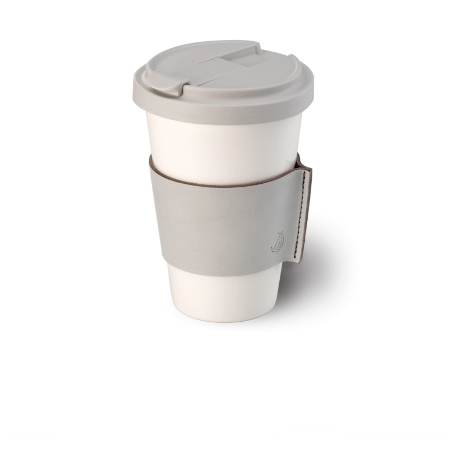 Cylindrique conique Gobelet con. fbc coffee to go gris clair