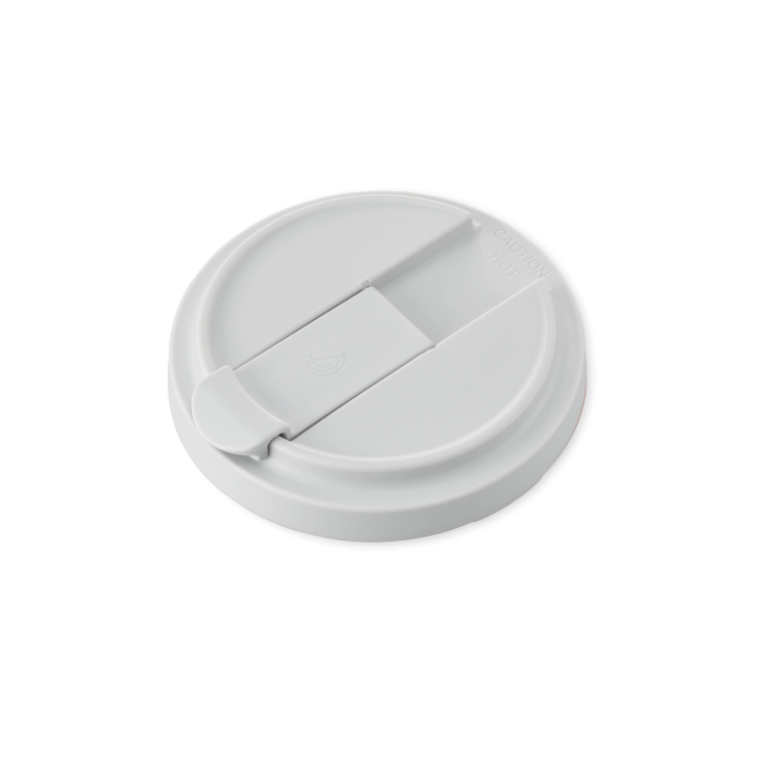 Cylindrique conique Couvercle coffee to go gris clair
