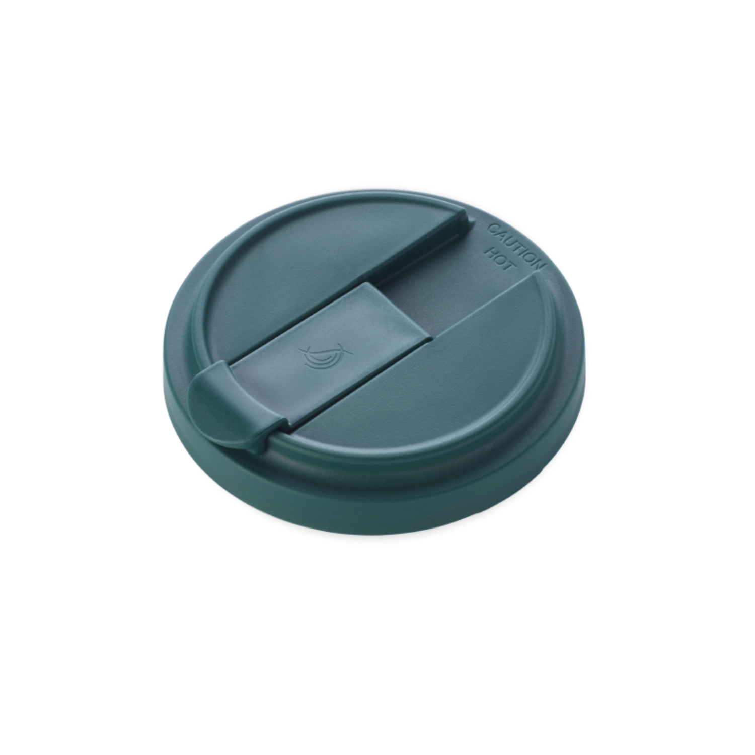Cylindrique conique Couvercle coffee to go vert sapin