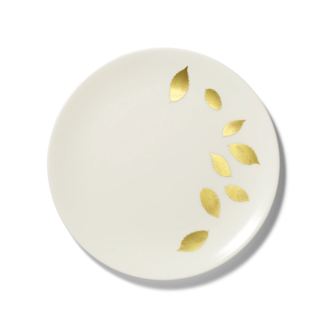 Gold Leaf Teller flach