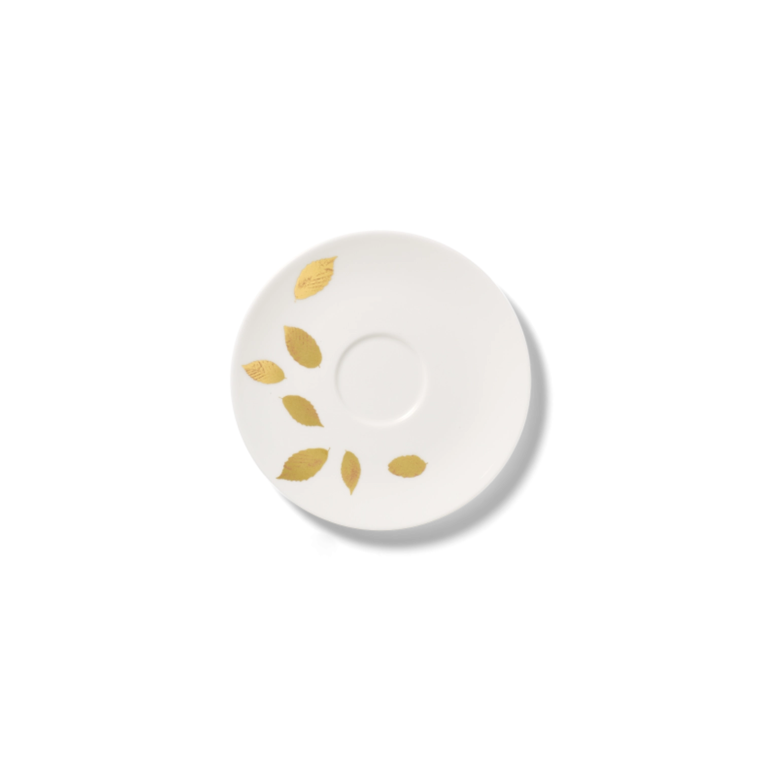 Gold Leaf Untertasse