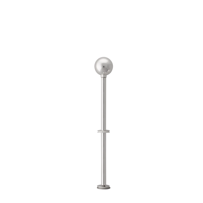 Pure Tige en acier inoxydable etagere 2 pcs.