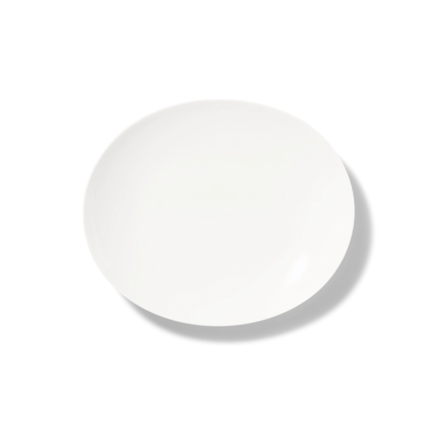 Motion Assiette ovale 21 cm blanc