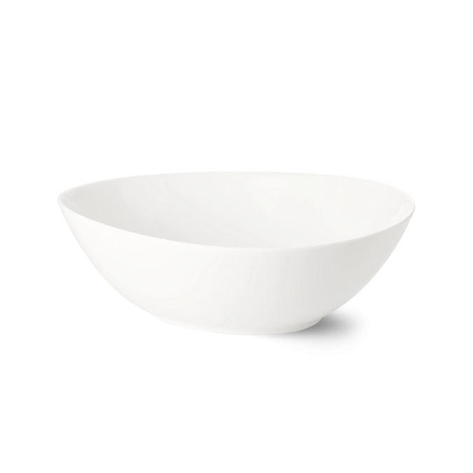 Motion plat ovale 18 cm 0,60 l blanc