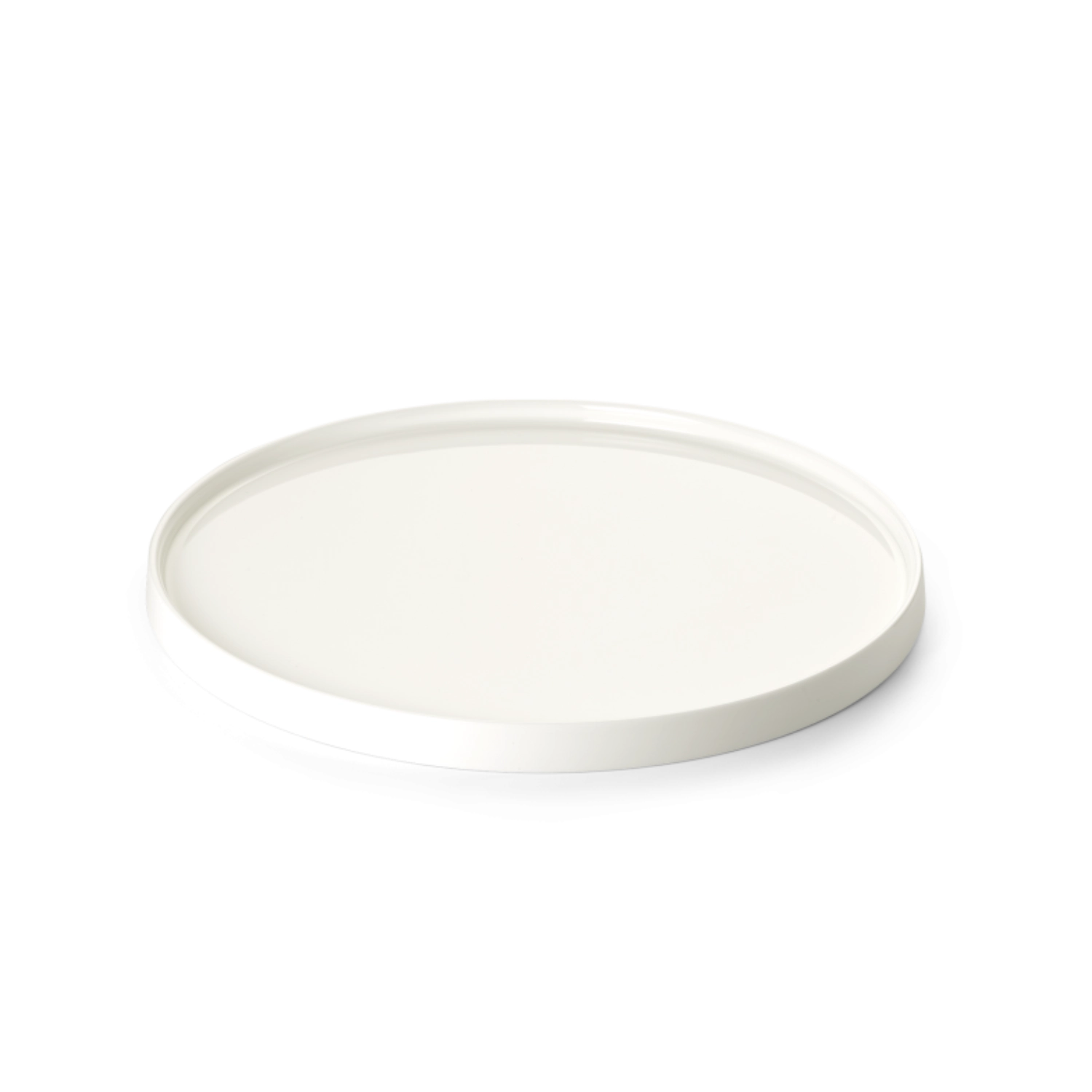 Contemporary Assiette plate 28 cm blanc